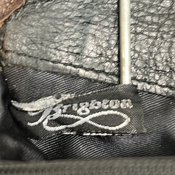 Vintage Brighton Wallet Croc Embossed Leather, Brown Envelope Style - Picture 15 of 15